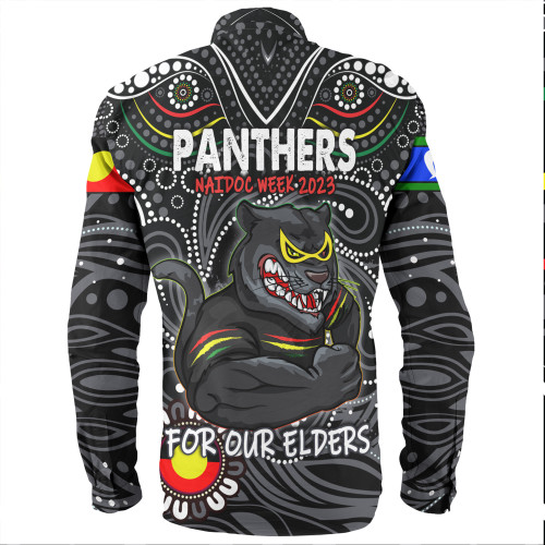 Penrith Panthers Naidoc Week Long Sleeve Shirt - Aboriginal For Our Elder NAIDOC Week 2023 Penrith Panthers Naidoc Week Long Sleeve Shirt - Aboriginal For Our Elder NAIDOC Week 2023