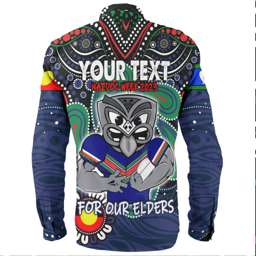 New Zealand Warriors Naidoc Week Long Sleeve Shirt - Aboriginal For Our Elder NAIDOC Week 2023 New Zealand Warriors Naidoc Week Long Sleeve Shirt - Aboriginal For Our Elder NAIDOC Week 2023