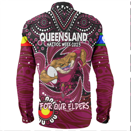 Cane Toads Naidoc Week Long Sleeve Shirt - Aboriginal For Our Elder NAIDOC Week 2023