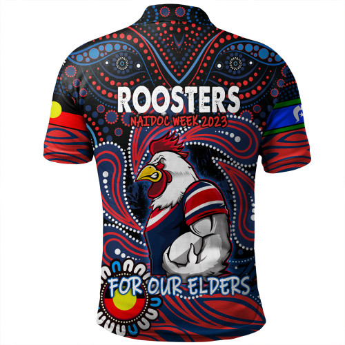 Sydney Roosters Naidoc WeekPolo Shirt - Aboriginal For Our Elder NAIDOC Week 2023 Sydney Roosters Naidoc WeekPolo Shirt - Aboriginal For Our Elder NAIDOC Week 2023