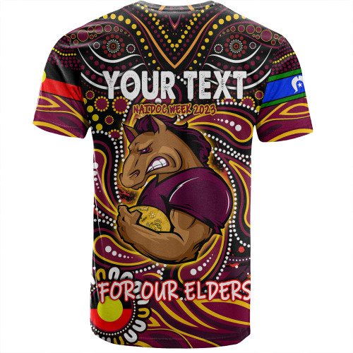 Brisbane Broncos Naidoc Week T-Shirt - Aboriginal For Our Elder NAIDOC Week 2023 Brisbane Broncos Naidoc Week T-Shirt - Aboriginal For Our Elder NAIDOC Week 2023