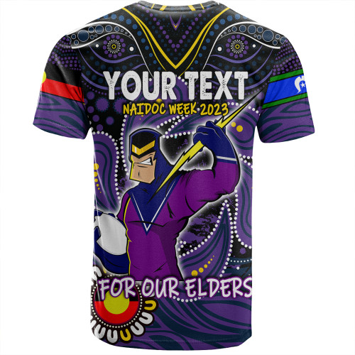 Melbourne Storm Naidoc Week T-Shirt - Aboriginal For Our Elder NAIDOC Week 2023 Melbourne Storm Naidoc Week T-Shirt - Aboriginal For Our Elder NAIDOC Week 2023