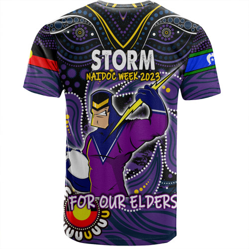 Melbourne Storm Naidoc Week T-Shirt - Aboriginal For Our Elder NAIDOC Week 2023 Melbourne Storm Naidoc Week T-Shirt - Aboriginal For Our Elder NAIDOC Week 2023