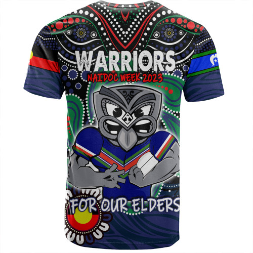 New Zealand Warriors Naidoc Week T-Shirt - Aboriginal For Our Elder NAIDOC Week 2023 New Zealand Warriors Naidoc Week T-Shirt - Aboriginal For Our Elder NAIDOC Week 2023