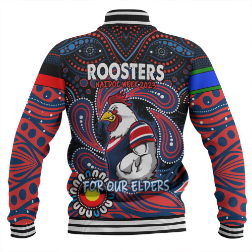 Sydney Roosters Naidoc WeekBaseball Jacket - Aboriginal For Our Elder NAIDOC Week 2023 Sydney Roosters Naidoc WeekBaseball Jacket - Aboriginal For Our Elder NAIDOC Week 2023