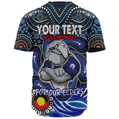 Canterbury-Bankstown Bulldogs Naidoc Week Baseball Shirt - Aboriginal For Our Elder NAIDOC Week 2023 Canterbury-Bankstown Bulldogs Naidoc Week Baseball Shirt - Aboriginal For Our Elder NAIDOC Week 2023