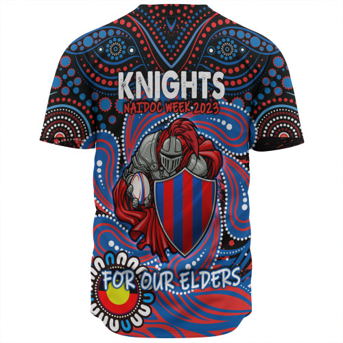 Newcastle Knights Naidoc Week Baseball Shirt - Aboriginal For Our Elder NAIDOC Week 2023 Newcastle Knights Naidoc Week Baseball Shirt - Aboriginal For Our Elder NAIDOC Week 2023