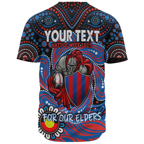 Newcastle Knights Naidoc Week Baseball Shirt - Aboriginal For Our Elder NAIDOC Week 2023 Newcastle Knights Naidoc Week Baseball Shirt - Aboriginal For Our Elder NAIDOC Week 2023