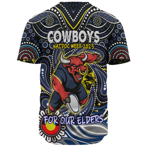 North Queensland Cowboys Naidoc Baseball Shirt - Aboriginal For Our Elder NAIDOC Week 2023 North Queensland Cowboys Naidoc Baseball Shirt - Aboriginal For Our Elder NAIDOC Week 2023