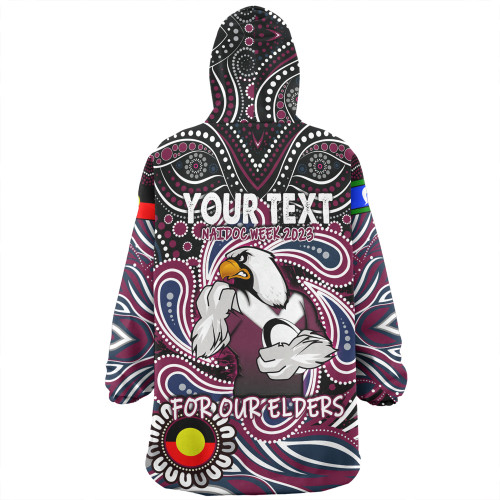 Manly Warringah Sea Eagles Snug Hoodie - Aboriginal For Our Elder NAIDOC Week 2023 Manly Warringah Sea Eagles Snug Hoodie - Aboriginal For Our Elder NAIDOC Week 2023