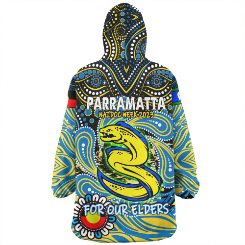 Parramatta Eels Naidoc Week Snug Hoodie - Aboriginal For Our Elder NAIDOC Week 2023 Parramatta Eels Naidoc Week Snug Hoodie - Aboriginal For Our Elder NAIDOC Week 2023