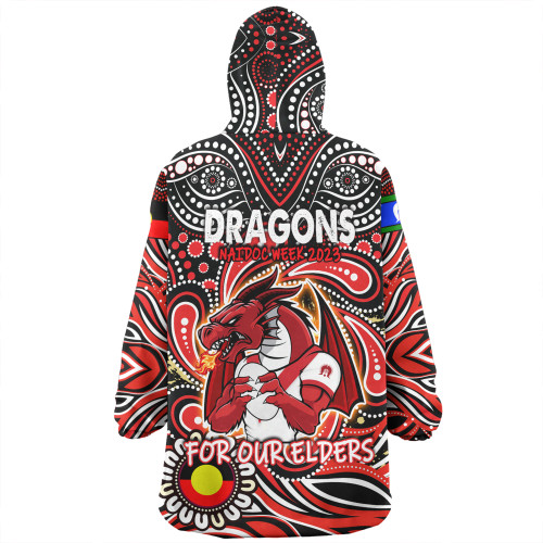 St. George Illawarra Dragons Naidoc Week Snug Hoodie - Aboriginal For Our Elder NAIDOC Week 2023 St. George Illawarra Dragons Naidoc Week Snug Hoodie - Aboriginal For Our Elder NAIDOC Week 2023