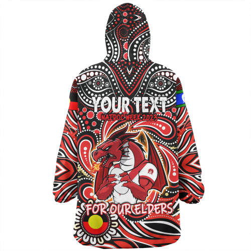 St. George Illawarra Dragons Naidoc Week Snug Hoodie - Aboriginal For Our Elder NAIDOC Week 2023 St. George Illawarra Dragons Naidoc Week Snug Hoodie - Aboriginal For Our Elder NAIDOC Week 2023