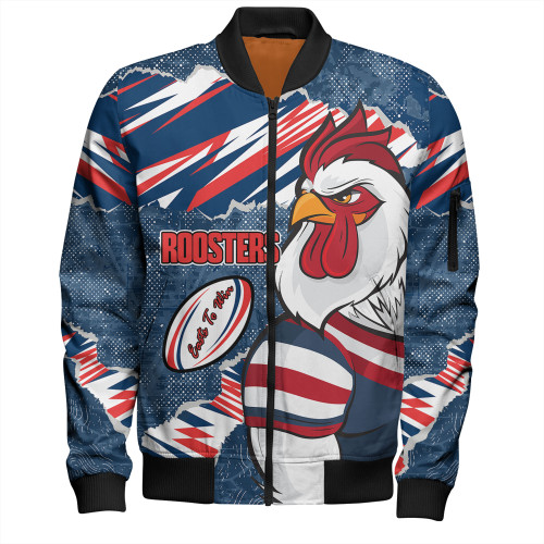 Sydney Roosters Bomber Jacket - Theme Song Sydney Roosters Bomber Jacket - Theme Song