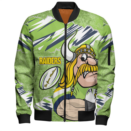 Canberra Raiders Bomber Jacket - Theme Song Canberra Raiders Bomber Jacket - Theme Song