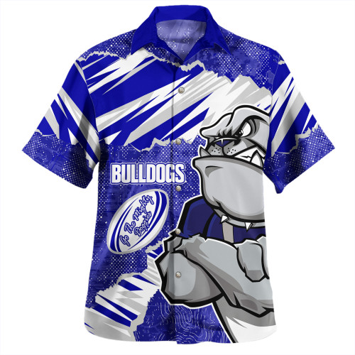 Canterbury-Bankstown Bulldogs Hawaiian Shirt - Theme Song Canterbury-Bankstown Bulldogs Hawaiian Shirt - Theme Song