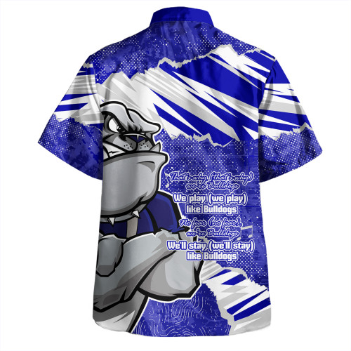 Canterbury-Bankstown Bulldogs Hawaiian Shirt - Theme Song Canterbury-Bankstown Bulldogs Hawaiian Shirt - Theme Song