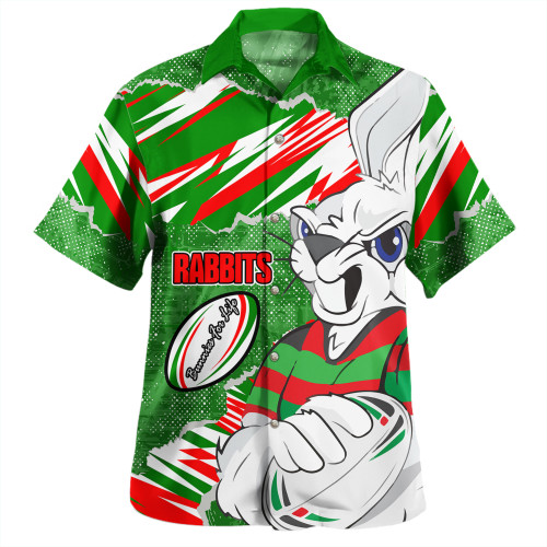 South Sydney Rabbitohs Hawaiian Shirt - Theme Song South Sydney Rabbitohs Hawaiian Shirt - Theme Song