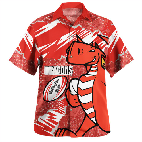 St. George Illawarra Dragons Hawaiian Shirt - Theme Song St. George Illawarra Dragons Hawaiian Shirt - Theme Song