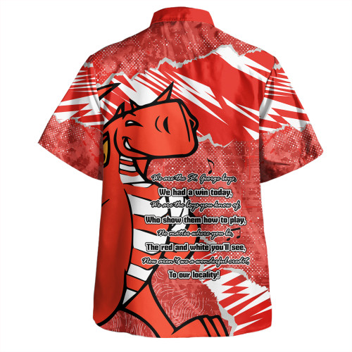 St. George Illawarra Dragons Hawaiian Shirt - Theme Song St. George Illawarra Dragons Hawaiian Shirt - Theme Song