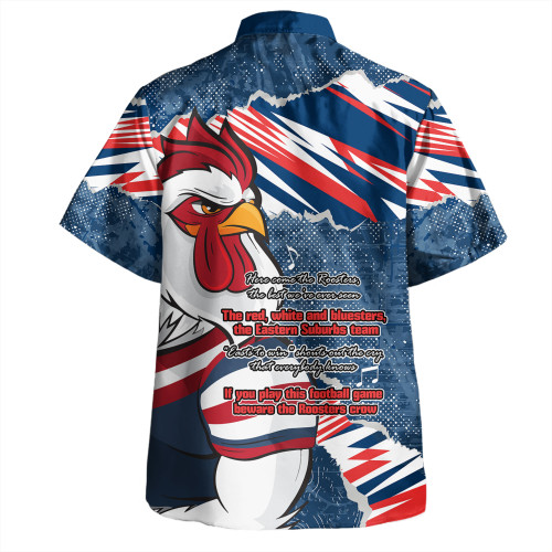 Sydney Roosters Hawaiian Shirt - Theme Song Sydney Roosters Hawaiian Shirt - Theme Song