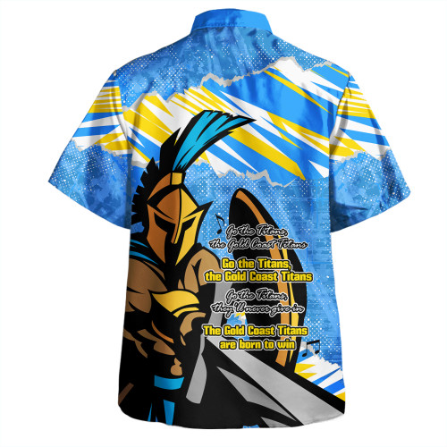 Gold Coast Titans Sport Hawaiian Shirt - Theme Song Gold Coast Titans Sport Hawaiian Shirt - Theme Song