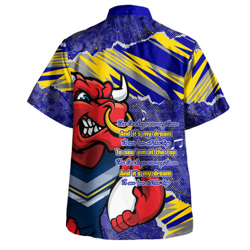 North Queensland Cowboys Hawaiian Shirt - Theme Song North Queensland Cowboys Hawaiian Shirt - Theme Song