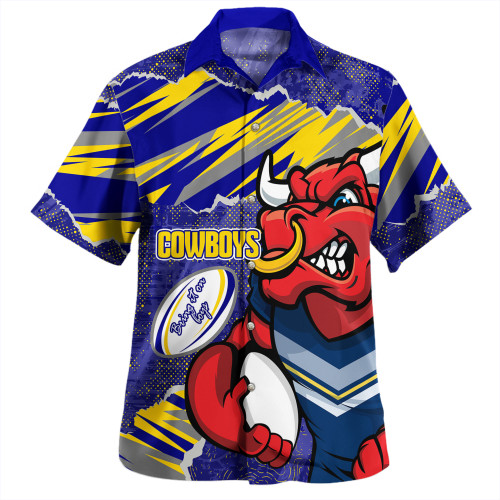 North Queensland Cowboys Hawaiian Shirt - Theme Song North Queensland Cowboys Hawaiian Shirt - Theme Song