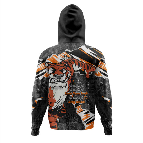 Wests Tigers Hoodie - Theme Song Wests Tigers Hoodie - Theme Song