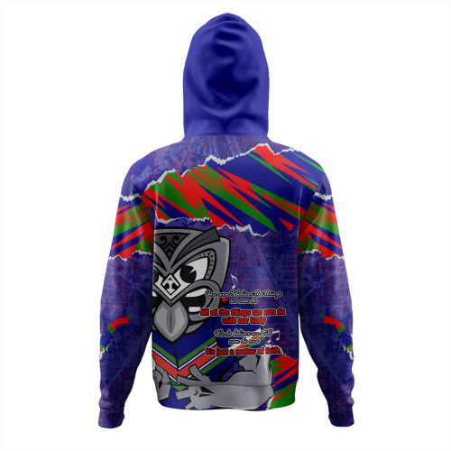 New Zealand Warriors Sport Hoodie - Theme Song New Zealand Warriors Sport Hoodie - Theme Song
