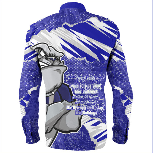 Canterbury-Bankstown Bulldogs Long Sleeve Shirt - Theme Song Canterbury-Bankstown Bulldogs Long Sleeve Shirt - Theme Song