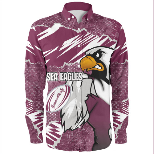 Manly Warringah Sea Eagles Long Sleeve Shirt - Theme Song Manly Warringah Sea Eagles Long Sleeve Shirt - Theme Song