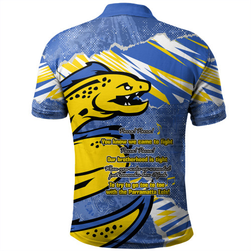 Parramatta Eels Sport Polo Shirt - Theme Song Parramatta Eels Sport Polo Shirt - Theme Song
