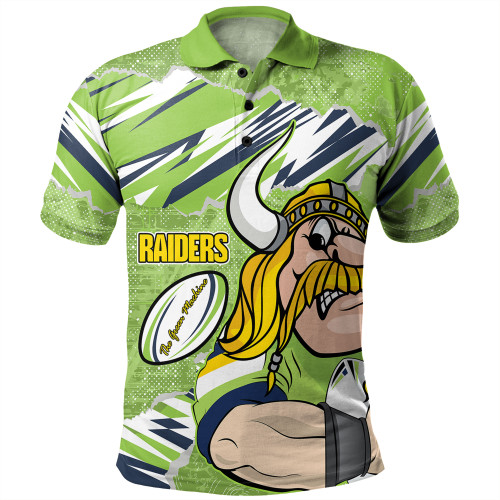Canberra Raiders Polo Shirt - Theme Song Canberra Raiders Polo Shirt - Theme Song