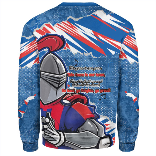 Newcastle Knights Sport Sweatshirt - Theme Song Newcastle Knights Sport Sweatshirt - Theme Song