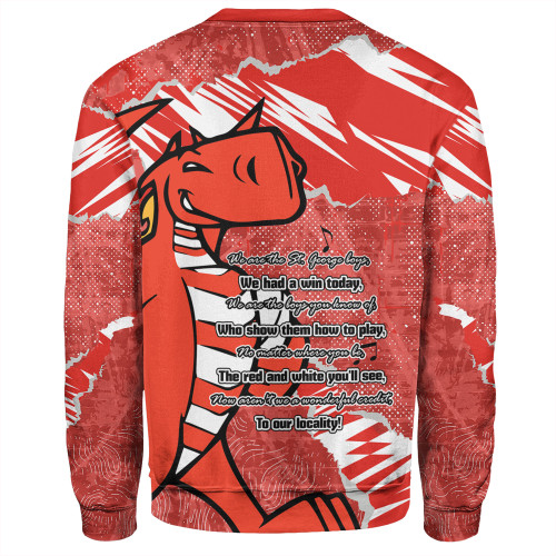 St. George Illawarra Dragons Sweatshirt - Theme Song St. George Illawarra Dragons Sweatshirt - Theme Song