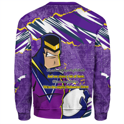 Melbourne Storm Sweatshirt - Theme Song Melbourne Storm Sweatshirt - Theme Song
