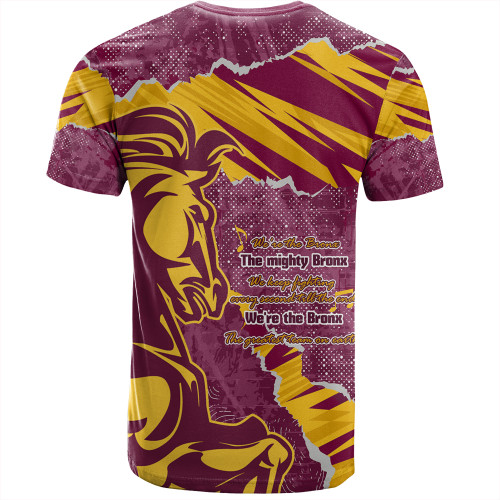 Brisbane Broncos T-Shirt - Theme Song Brisbane Broncos T-Shirt - Theme Song