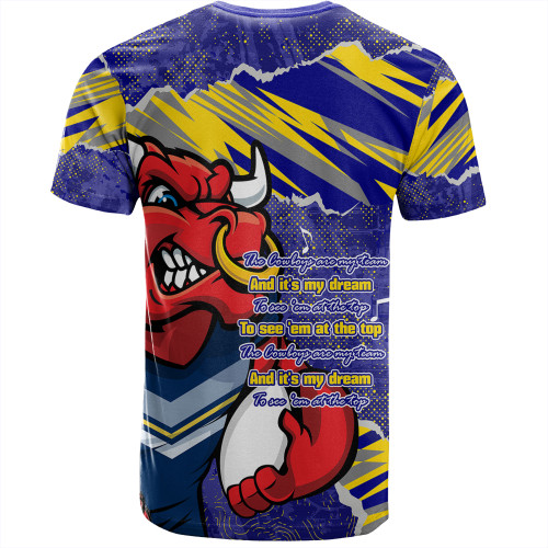 North Queensland Cowboys T-Shirt - Theme Song North Queensland Cowboys T-Shirt - Theme Song