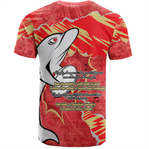Redcliffe Dolphins T-Shirt - Theme Song Redcliffe Dolphins T-Shirt - Theme Song