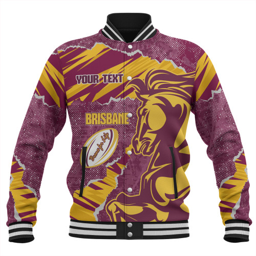 Brisbane Broncos Baseball Jacket - Theme Song