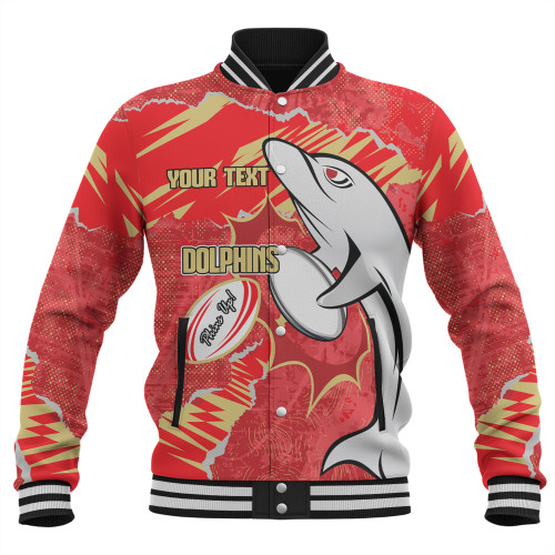 Redcliffe Dolphins Baseball Jacket - Theme Song