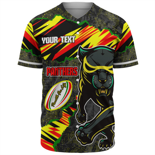 Penrith Panthers Baseball Shirt - Theme Song