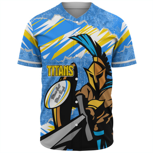 Gold Coast Titans Sport Baseball Shirt - Theme Song Gold Coast Titans Sport Baseball Shirt - Theme Song