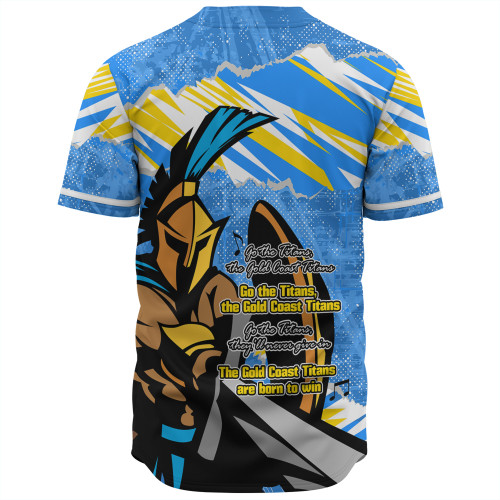 Gold Coast Titans Sport Baseball Shirt - Theme Song Gold Coast Titans Sport Baseball Shirt - Theme Song