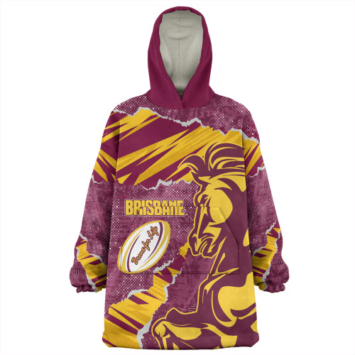 Brisbane Broncos Snug Hoodie - Theme Song Brisbane Broncos Snug Hoodie - Theme Song