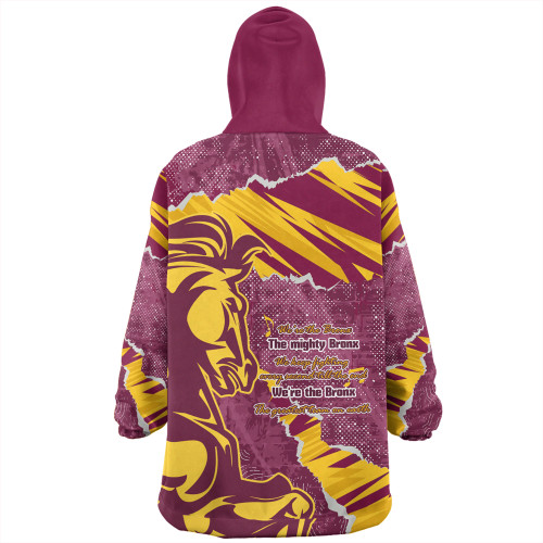 Brisbane Broncos Snug Hoodie - Theme Song Brisbane Broncos Snug Hoodie - Theme Song