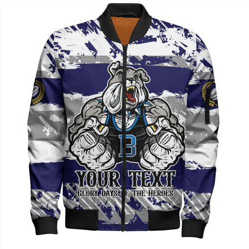 Canterbury-Bankstown Bulldogs Bomber Jacket - Theme Song Inspired Canterbury-Bankstown Bulldogs Bomber Jacket - Theme Song Inspired
