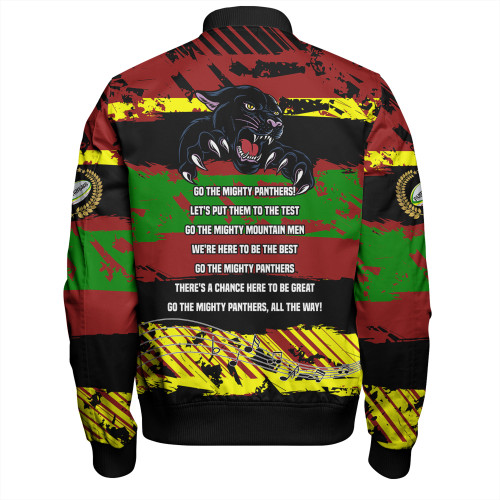 Penrith Panthers Bomber Jacket - Theme Song Inspired Penrith Panthers Bomber Jacket - Theme Song Inspired