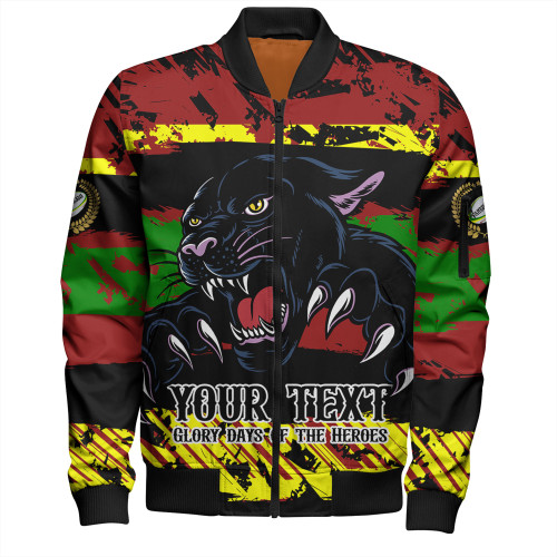 Penrith Panthers Bomber Jacket - Theme Song Inspired Penrith Panthers Bomber Jacket - Theme Song Inspired
